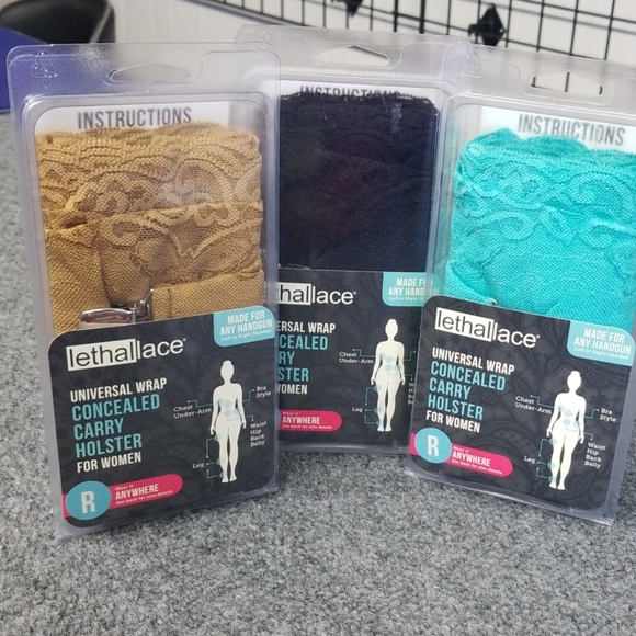 LETHAL LACE Universal Concealed Carry Wrap - Picture 1 of 5